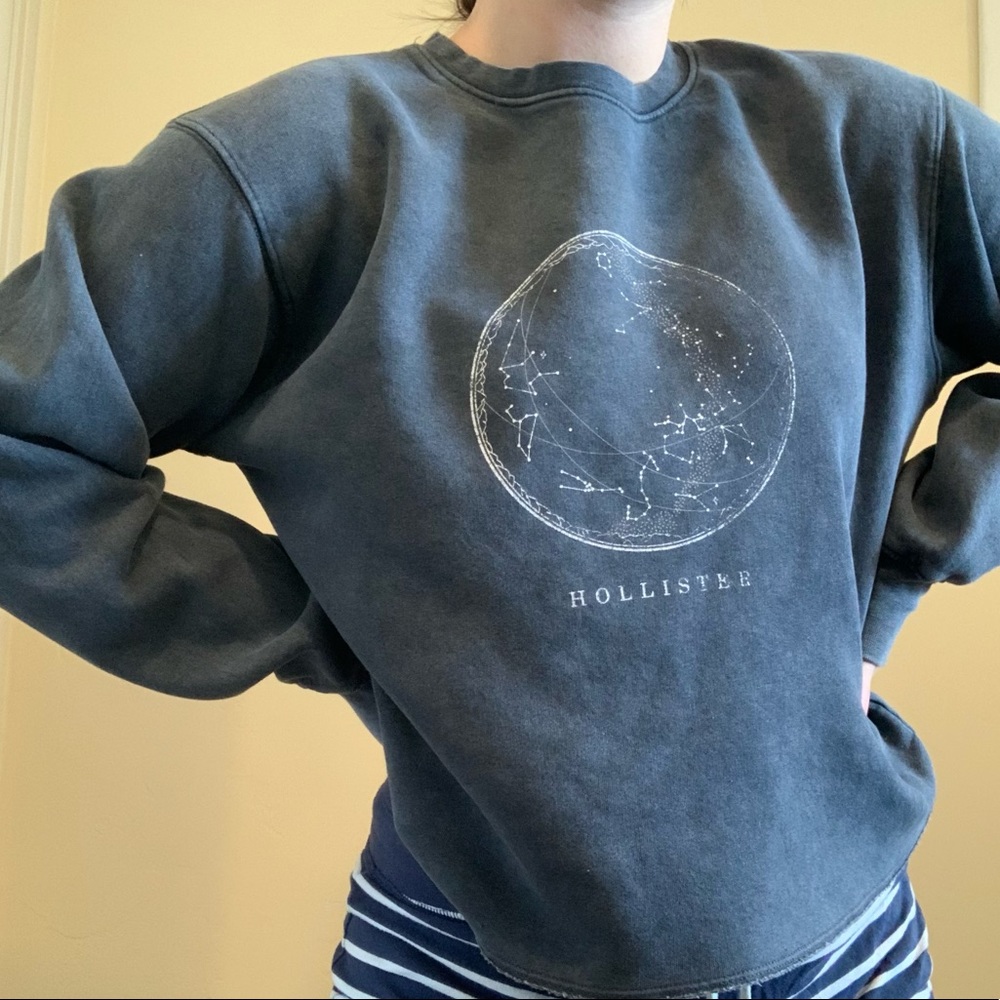 Grey constellation sweatshirt